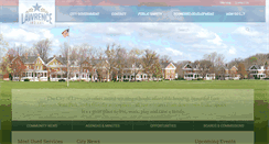 Desktop Screenshot of cityoflawrence.org